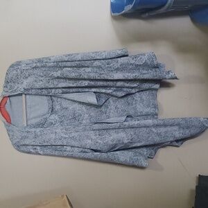 Shell and cardigan plus size